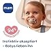 MAM Original Day & Night Matt Schnuller | 0-6 Monate | Schnuller für Neugeborene | 94% Akzeptanz | Babyschnuller beugt Zahnfehlstellungen vor | SkinSoft Silikon | Schaf/Hase | 4 Stück
