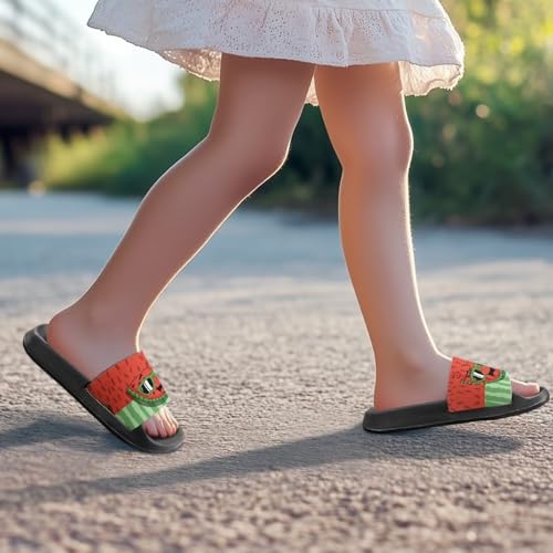 Image of Slides for Boys Girls Quick Drying Kids Slides Sandals Non-Slip