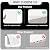WADLE Peel and Stick Tile Shower Waterproof Marble Tiles Wall Panels, 23.62"x23.62" Self-Adhesive Backsplash Tile, 20 Pack White