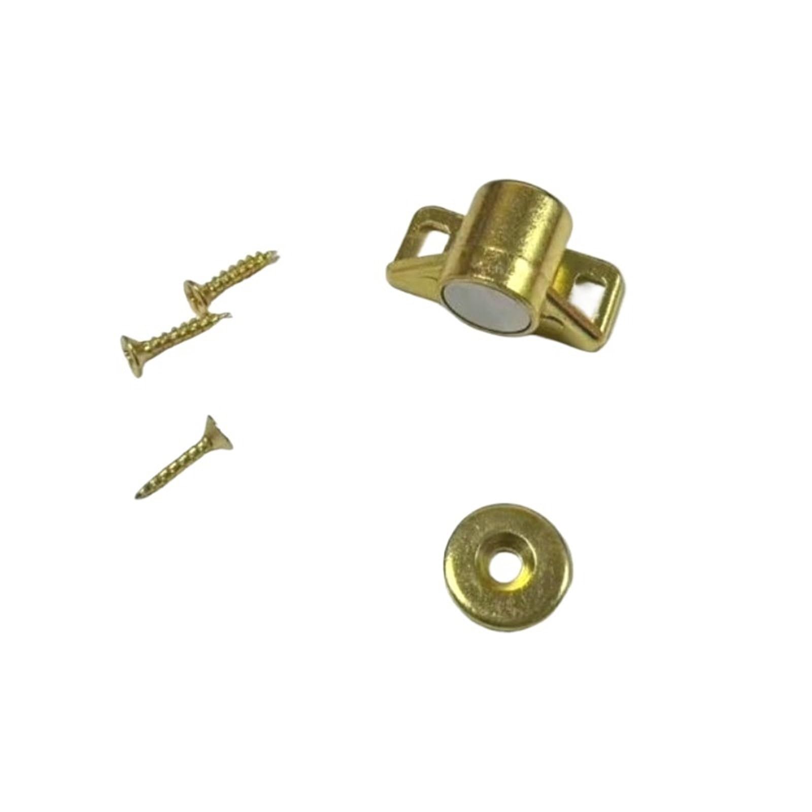 Ppqiru Golden 10Pcs Cabinet Magnetsdoor Catch For Cupboards