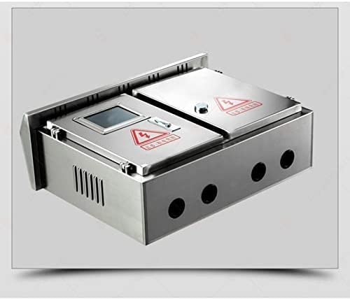 Caja de conexiones eléctrica Caja Eléctrica De Acero Inoxidable For Exteriores, Caja De Distribución Fotovoltaica Trifásica Con Placa De Montaje, Caja De Proyecto Con Bisagra Reforzada, Caja Eléctrica