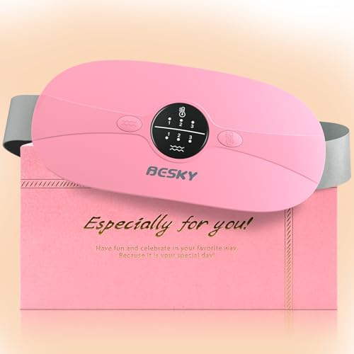 Besky Heating Pad, Portable Cordless Menstrual, Heating Pad