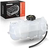 A-Premium Engine Coolant Overflow Recovery Reservoir Tank [with Cap & Hose] Compatible with Jeep KL Series Cherokee 2019 2020 2021 2022 2023, 2.0L, FWD