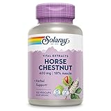 Solaray Horse Chestnut Seed Extract 400mg, Healthy Leg Vein, Blood Vessel & Circulation Support, 120...