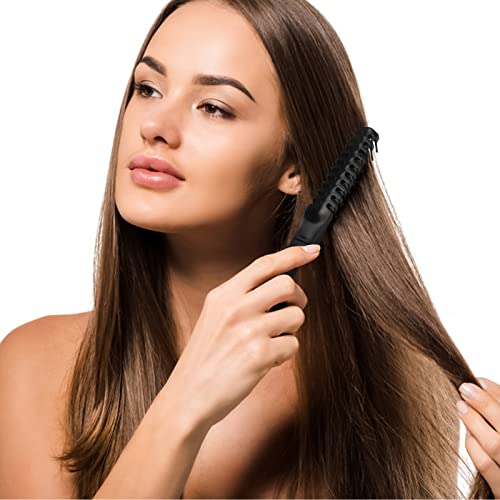 50 Pack Portable Travel Hair Comb Brush Foldable Massage Hair Comb Indidually Wrapped Anti-Static Styling Kits Folding Hair Combs Hairdressing Tools Black #TOP4