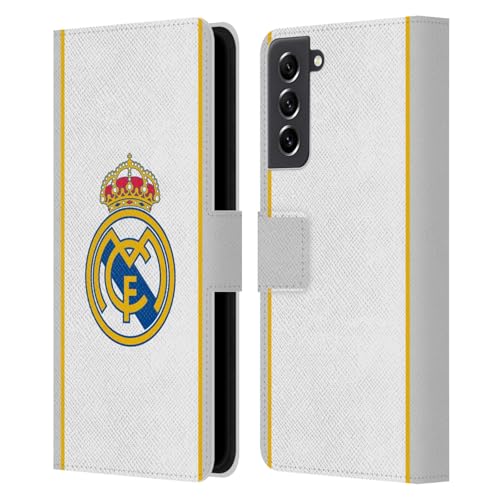Cadeau Supporter Real Madrid Étui Portefeuille Cuir Samsung S21 FE 5G