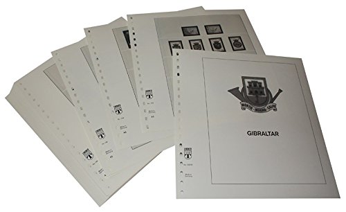 Feuilles pré-imprimées Gibraltar 1985-1999 LINDNER pages de classement album