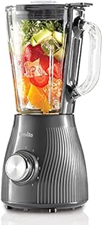 Breville Flow Jug Blender & Smoothie Maker | 700W | 1.75L Glass Jug | Slate Grey [VBL242]