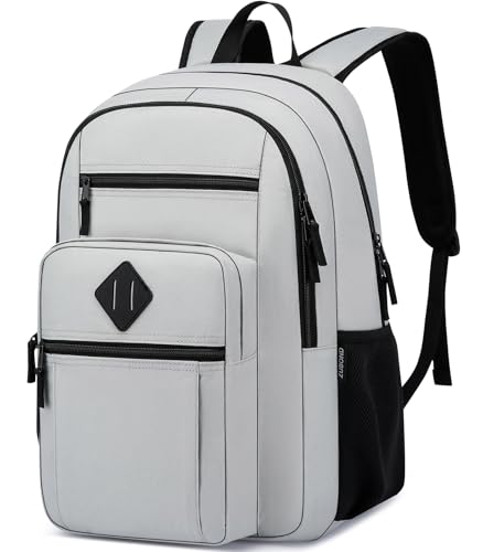 Image of ZUBOND Backpack for School, Lightweight Boys Girls Backpack Fits 17.3 Inch Notebook, Water Bottle Pocket - Ideal for Teens, College Students, Adults