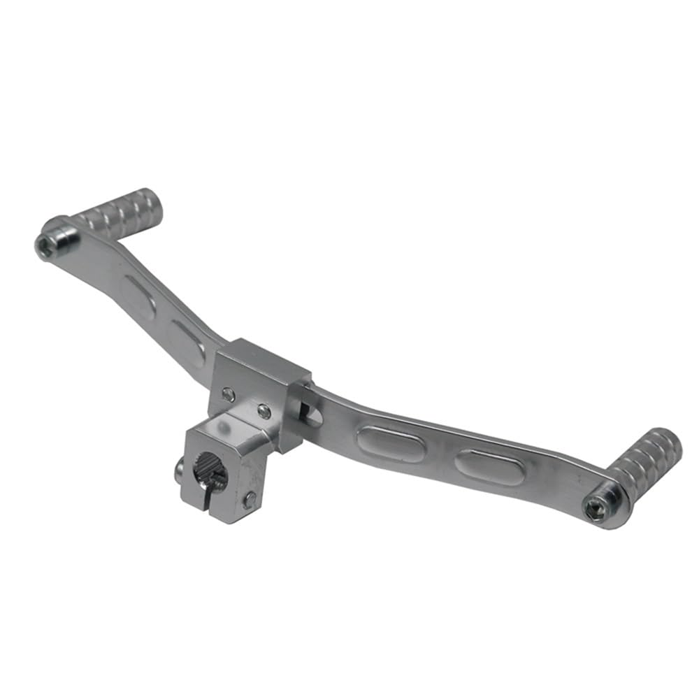 VLFQBDJTY Gear Lever Motorcycle Parts Aluminum Dual Ways Gear Shift Lever Footrest Pedal Shifter Motorbike Scooter Accessories