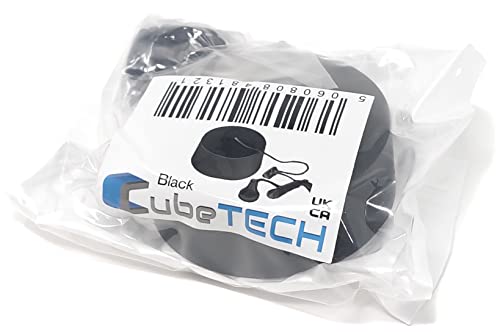 Cubetech Bathroom Light Pull Cord And Fitting Kit - Black Bathroom Light Switch With Ceiling Pendant Cord, Accessory - 5