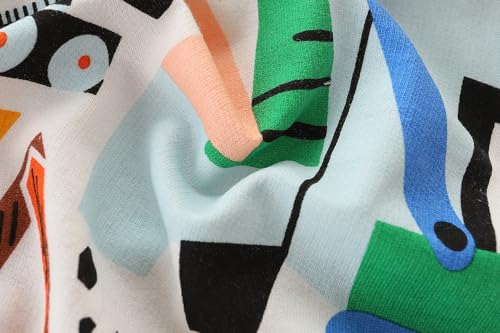 Image of AIWUHE Toddler Cotton Sweatshirt Boys Girls Pullover Long Sleeve Tops 2-6Y | Tops Blouse, Cotton T-Shirt, Fall Winter Clothes