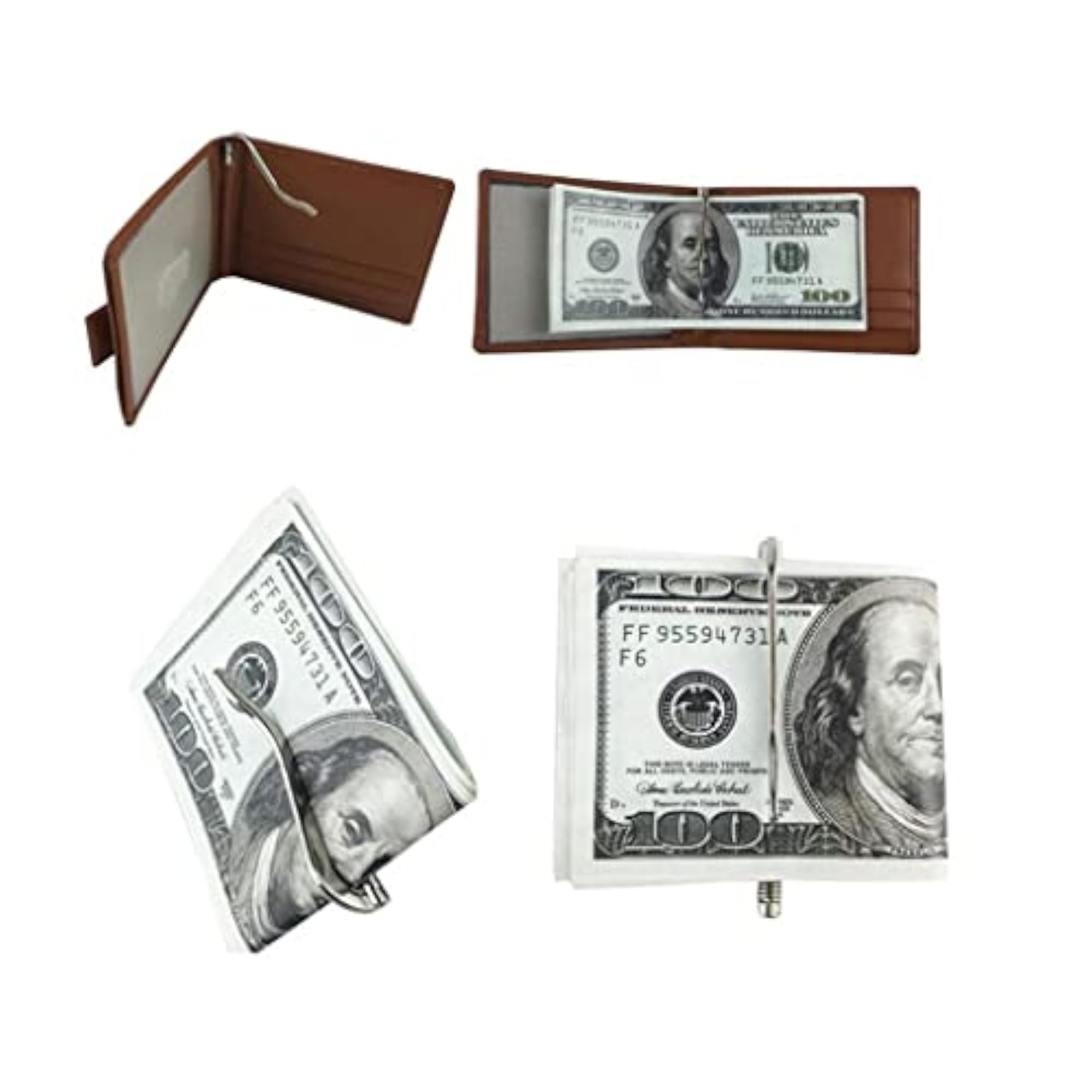 Spring Money Clip for Wallet Leathercraft Accessories