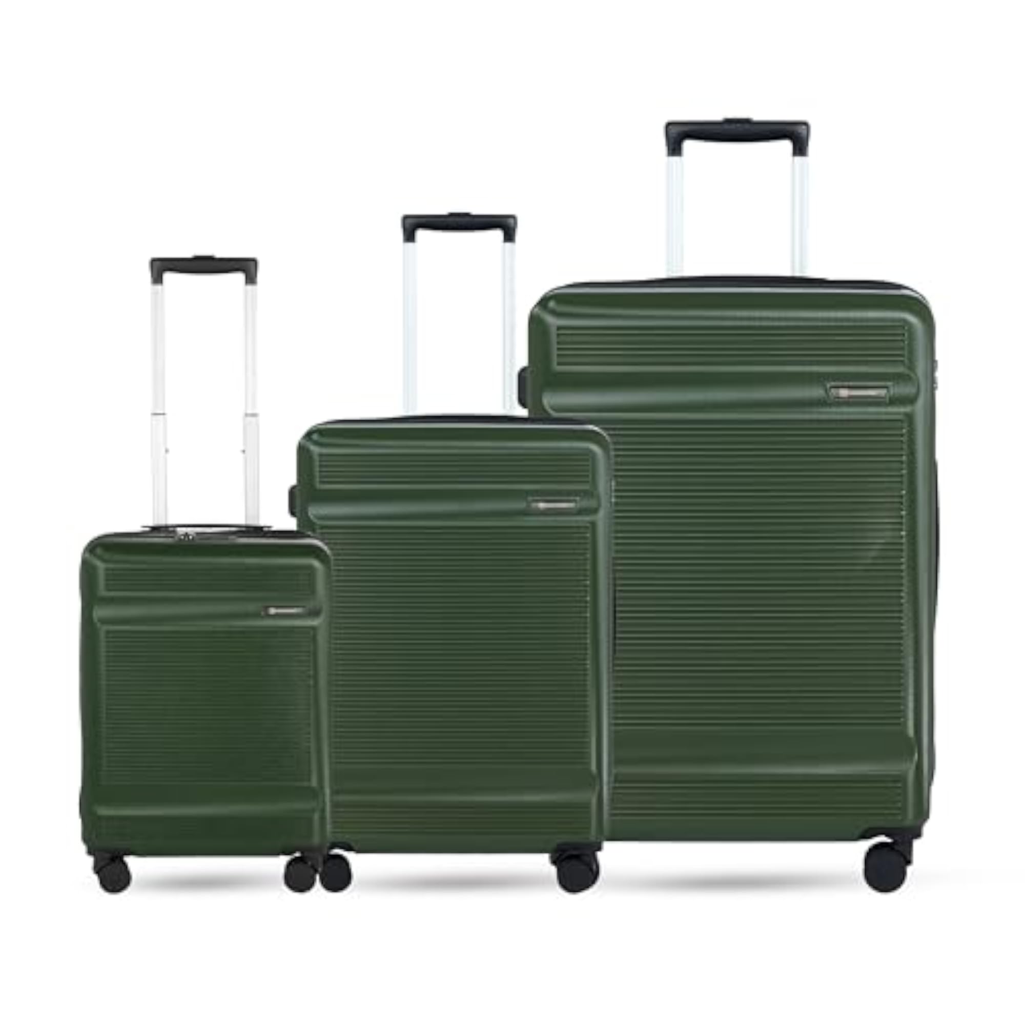 Polycarbonate Pascal 8 Wheels Set of 3 Trolley Luggage