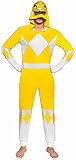 Power Rangers Yellow One Piece Hooded Lounger