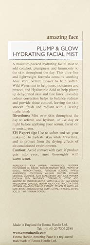 Emma Hardie Plump & Glow Hydrating Facial Mist, Hydrating Face Mist With Aloe Vera And Hyaluronic Acid, Face Toner For Anti Aging And Skin Barrier Repair #TOP2