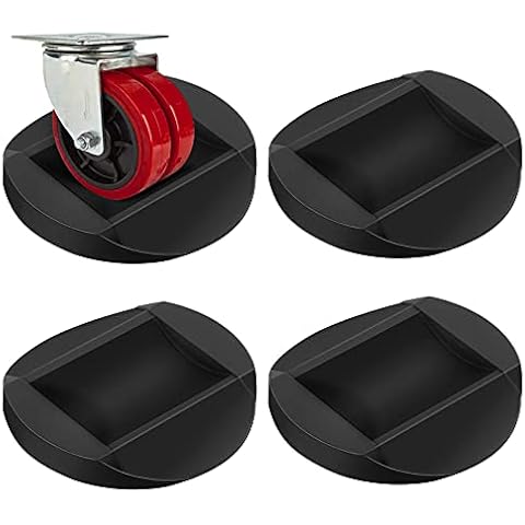 Bed Stoppers Furniture Stopper, 4 Pack Wheel Stoppers Cover