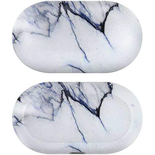 Skinit Decal Audio Skin Compatible with Samsung Galaxy Buds+ - Officially Licensed Originally Designed Stone Blue Design