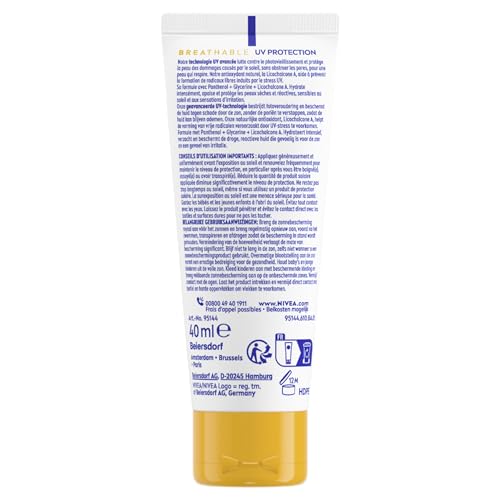 Nivea Sun Gezichtscrème SPF50+ Parfumvrij – 40 ml - View 2