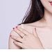 Lorrifal 925 Sterling Silver Handmade Fashion Retro Women's Plain Thin Ring Promise Love for Her | 2mm Width Comfort Fit Multi Size 8