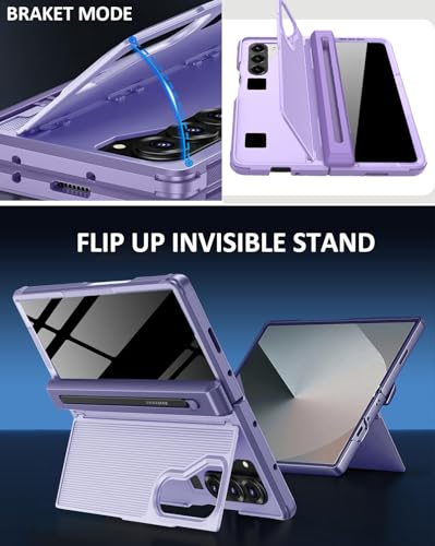Funda Samsung Z Fold 5 NINKI con soporte para S Pen y protector privacidad 3