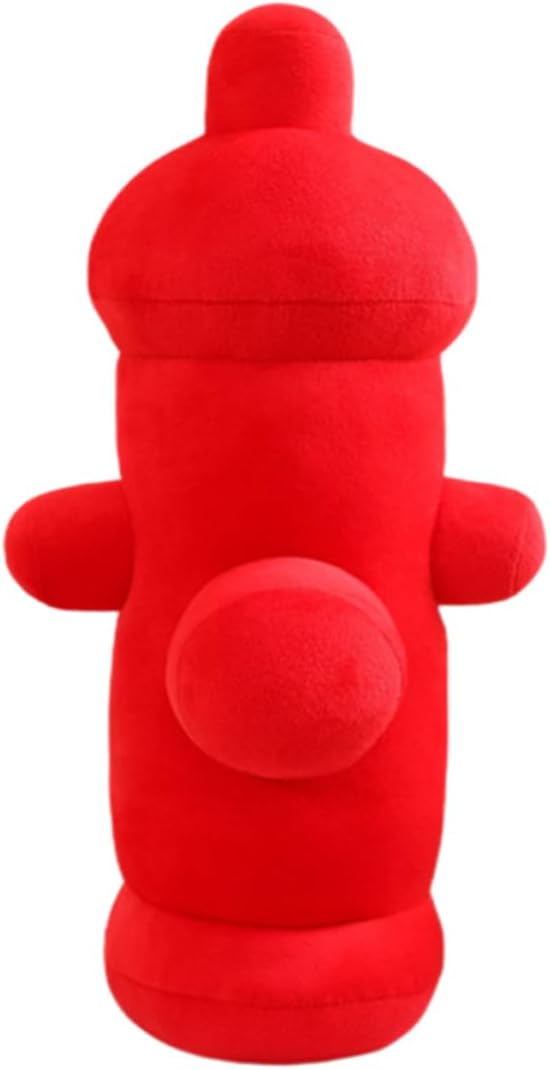 PRETYZOOM Adorable Fire Hydrant Plush Cushion Pillow for Soft and Snuggly Decorative Pillow for Sofa Cuddle for Birthday for Lumbar Support
