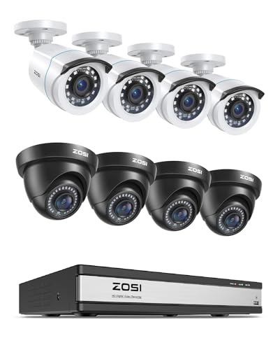 Kit caméra de surveillance extérieur ZOSI 16CH avec accès à distance