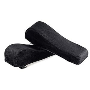 Stoel Armsteun Covers-arm Rest Kussen-Memory Foam Werkstation Bureau Stoel Arm Pad Kussens voor Kantoor en Gaming-Elleboog Relief-Drukverlichting