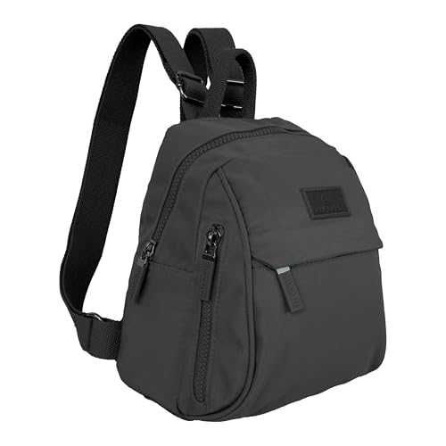 Image of Storite Mini Bag for Women 4L| Lightweight Nylon Travel Bag with Multiple Pockets | Casual Work Office Backpack for Girls & Ladies