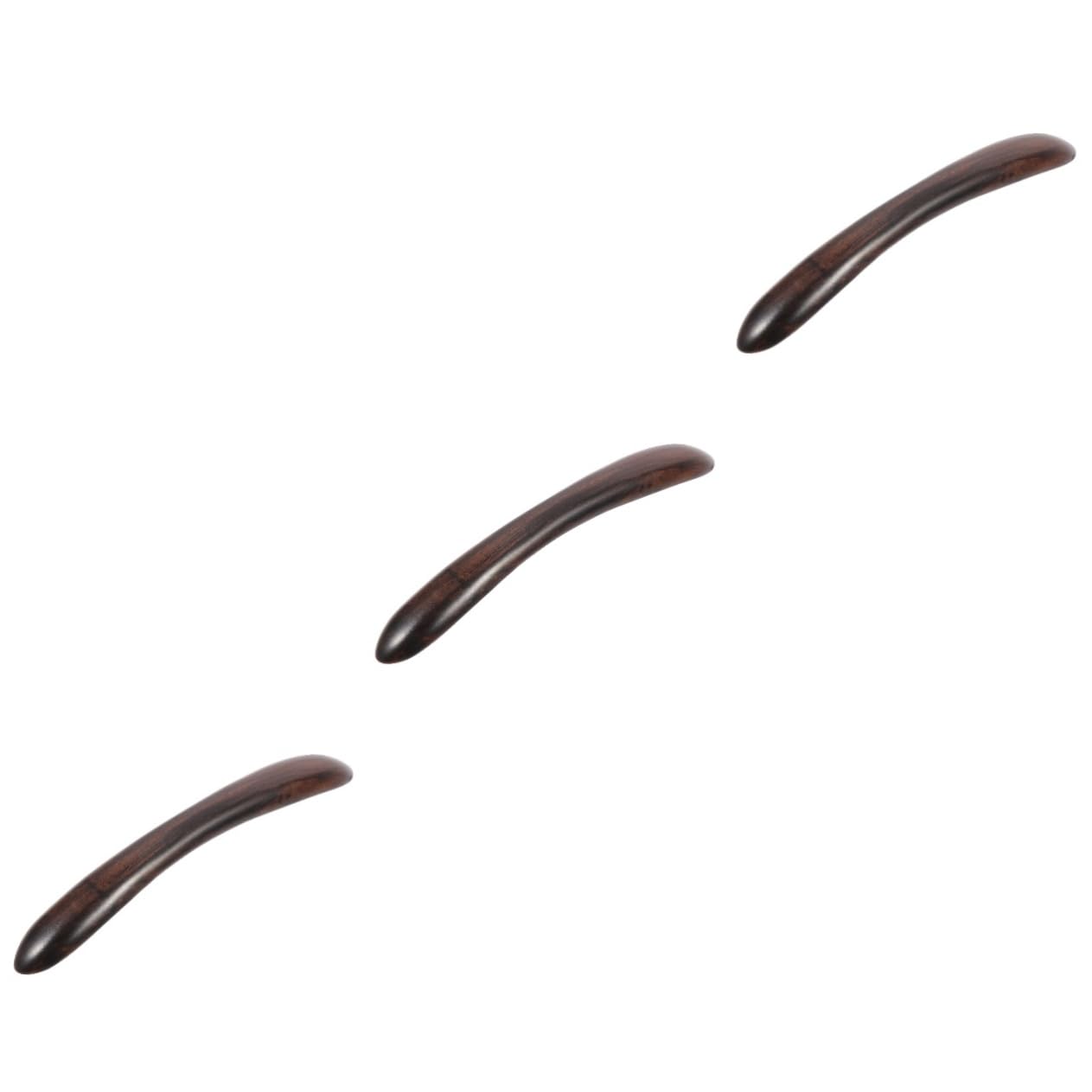 Healeved 3piezas Elegante Horquilla De Madera Para Cabello Accesorio Decorativo De Doble Punta Para Peinados Clásicos y Retro