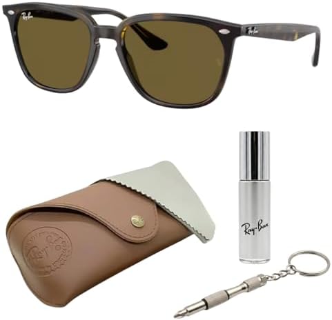 Amazon.co.jp: Ray-Ban RB4362 スクエアシェイプ サングラス アイ