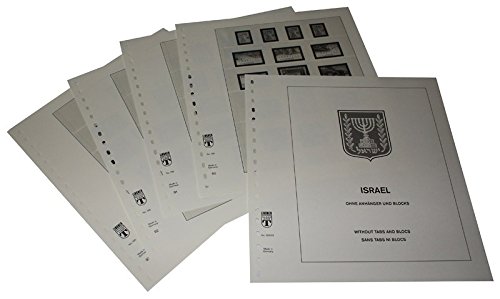 LINDNER Das Original Israël feuilles pré-imprimées 2003-2005