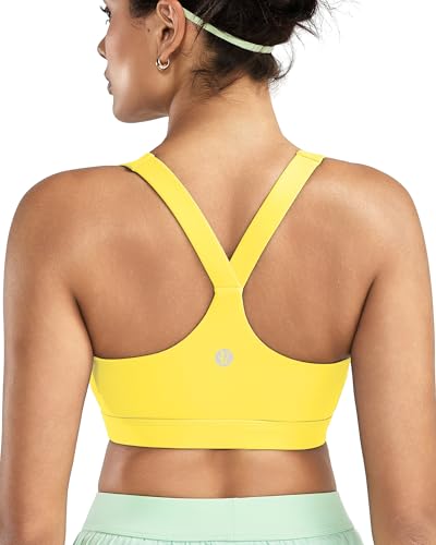 Image of RUNNING GIRL Sports Bras for Women, Molded Cup High Impact Sports Bra Workout Bras for Women High Support Racerback
