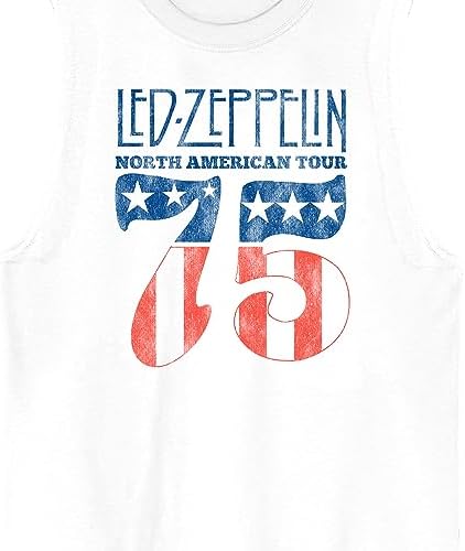 トップス BOYS OF SUMMER LED ZEPPELIN crew neck Amazon.com: Led Zeppelin North American Tour 75 Crew Neck