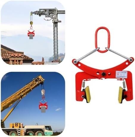 Pince de levage verticale anti glissement pour manipuler une dalle lourde en granit ou marbre L