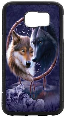 Samsung Galaxy S6 Edge+ Cases, S6 Edge Plus Case - Dreamcatcher Wolves Slim Fit Soft Slim Fit Flex Shock-Absorption TPU Bumper Case for S6 edge Plus/ S6 Edge+(NOT for S6 Edge and S6)