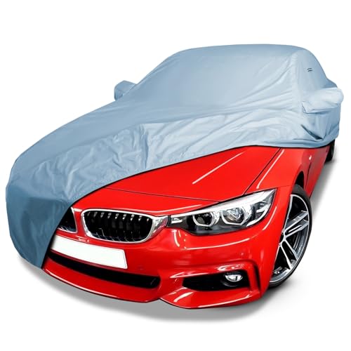 Image of iCarCover Premium Car Cover for 2008-2013 BMW M3 Coupe Heavy Duty Waterproof All-Weather Automobiles Custom Fit Indoor Outdoor UV Snow Protection Covers with Straps and Bag