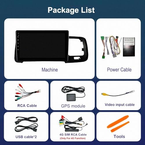 Radio coche 2 DIN con Android Auto inalámbrico y Mirror Link para Toyota Prius 30 7
