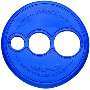 Rogzflyingobjectdiscdogtoyblue Urban Country Home Decor Rogz flying object disc dog toy blue urban country home decor