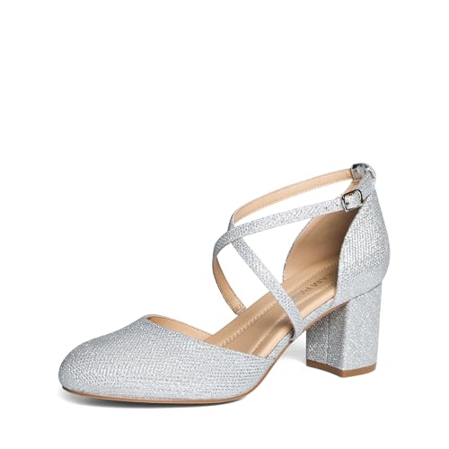 DREAM PAIRS Zapatos Mujer Comodos Vestir, Tapatos Tacon Mujer