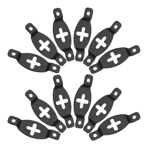 Operitacx 20 Stück Teiliges Lautsprecher hängeplatten Eisen Robuste Wandhalterung für Surround Speaker Belastbar Verschleißfest zur Sicheren Wandmontage von Lautsprecherboxen