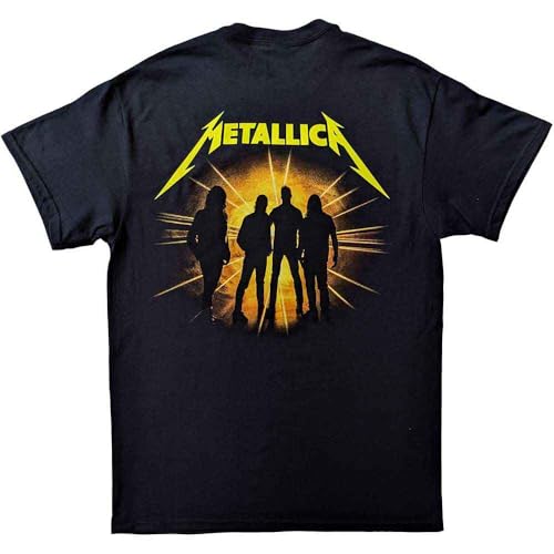 Photo de Rock Off officially licensed products Metallica T Shirt M72 Seasons Strobes Photo Nouveau Officiel Unisex Noir Size L