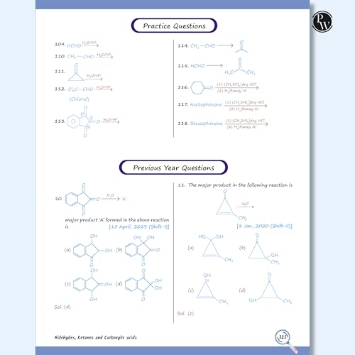 Image of PW EaJEE Handwritten Notes For Organic, Inorganic, Physical Chemistry Combo Set of 3 Books For JEE Main & Advanced | Chapterwise and Topicwise Notes | Handpicked Practice Questions & PYQs