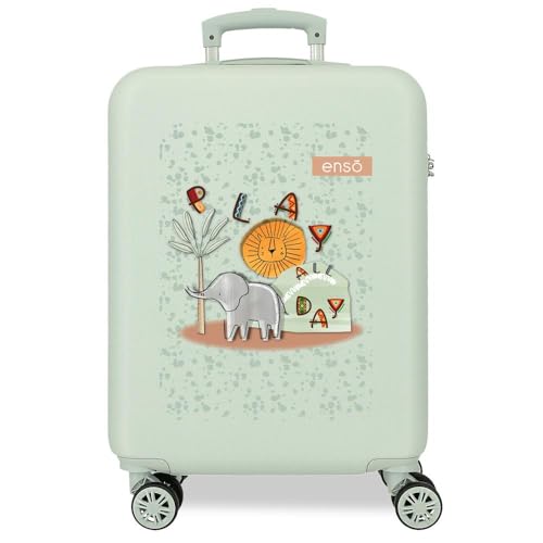 Valise pour enfants Enso en ABS robuste avec roues multidirectionnelles