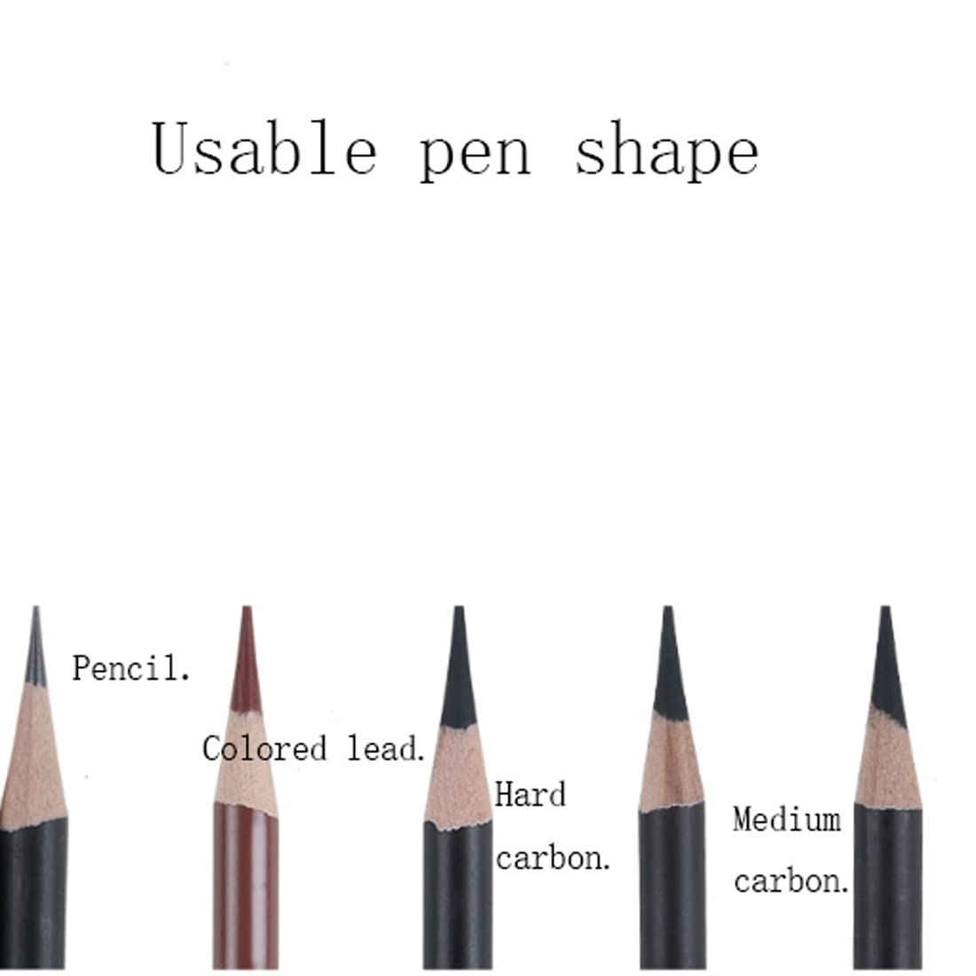 Temperamatite a manovella Sketch 丨 Spessore Regolabile Materiale ABS Compatto e Comodo 丨 Strumento per Studenti d'Arte