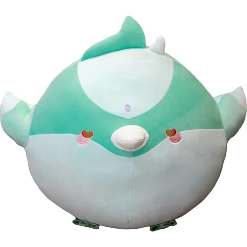 Kasahara Genshin Xiao Kuscheltier 35 cm Vogel Bird Plüschtier Plüschfigur Plüschkissen Stofftier Genshin Figure Alatus Xiao Cosplay Requisiten Geschenk für Genshin Fans Cover