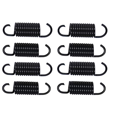 Yoogu 2-1/2inch (Pack of 8) Furniture Replacement Springs for Recliner Sofa Bed Black