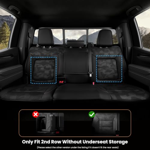 Image of 2019-2026 Chevy Silverado /GMC Sierra Seat Covers, Black Camo