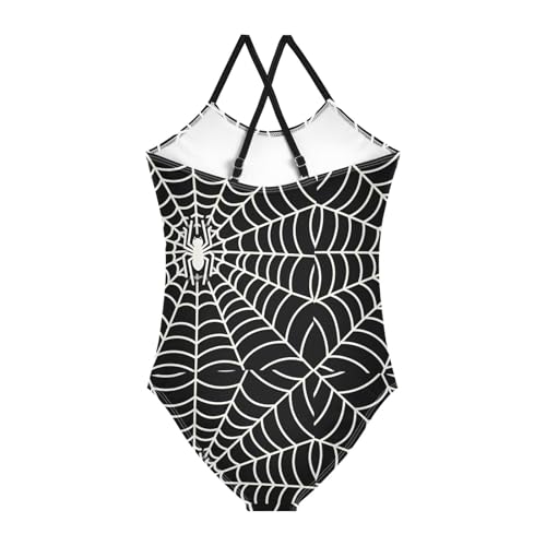 Spider Girls One Piece Swimsuits Summer Quick Dry Beach Bathing Suit2