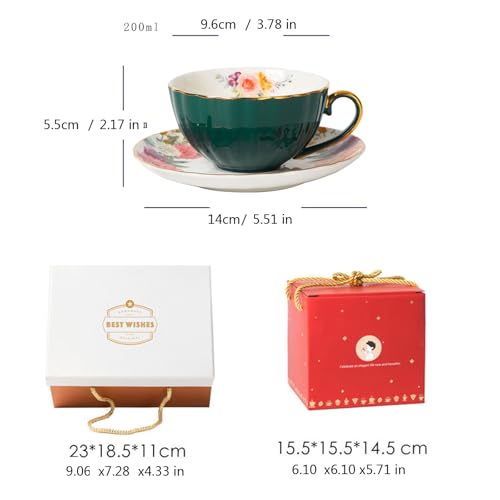 Ensemble de tasses à café en céramique pour vos pauses douces - 4